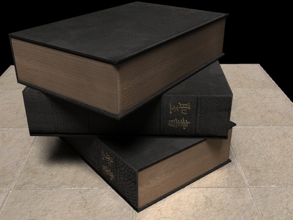 3d japanese bible model - Japanese Book by Irish Wolf Productions